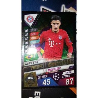 Match Attax 101 19/20 Philippe Coutinho