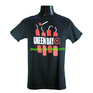 เสื้อยืดสุดเท่เสื้อวง Green Day เสื้อยืดแฟชั่นวงดนตรี เสื้อวินเทจ กรีนเดย์ GDY701Sto5XL