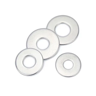 แหวนอีแปะ แหวนเรียบ แหวนรอง แบบหนา แบบบาง สแตนเลส 304 - M20M22M24M27M30M33M36 / Flat Washer SUS304