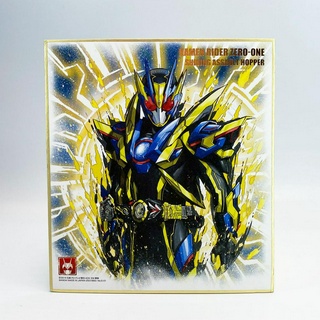 Banpresto Artwork No.5-01 Zero1 01  Shining Assault Ichiban Kuji Kamen Rider แผ่นรูป อาร์ตเวิร์ค งานจับฉลาก Zero 1