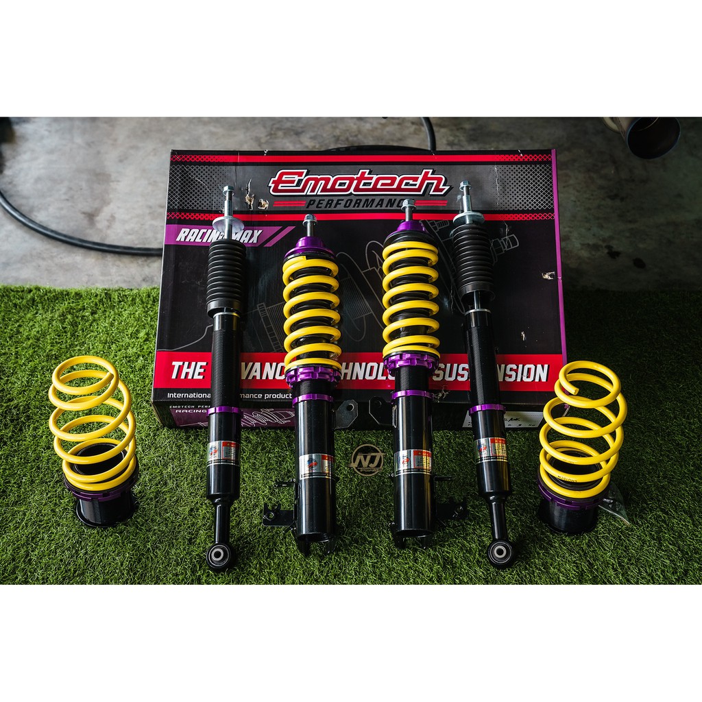 โช๊คอัพ Emotech Mono Tube ปรับได้ 32 ระดับ รับประกัน 15 เดือนเต็ม