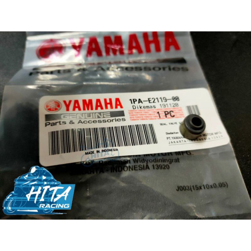 YAMAHA Y15 Y150 Y15Z Y15ZR FZ150 ใหม่วาล์วซีลไอน้ําวาล์วซีล 1PA-E2119-00