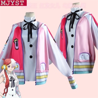 【พร้อมส่ง】เดรสโค้ท cosplay One Piece Film Red 2022 UTA ชุดเครื่องแบบอนิเมะ คอสตูมคอสเพลย์