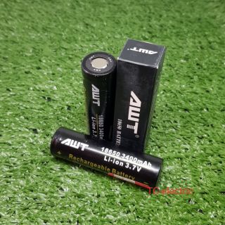 AWT18650 3400mAh 3.7V black ได้ถ่าน2ก้อน