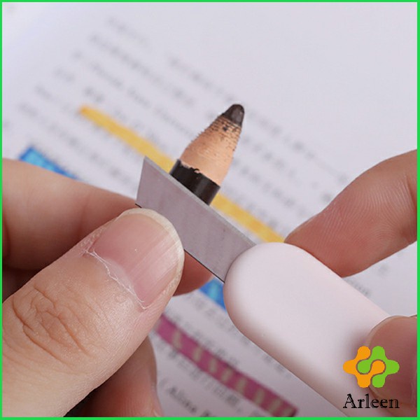 Arleen คัตเตอร์ขนาดเล็ก เครื่องเขียนน้อยน่ารัก มีดพกพา stationery knife - รูปที่ 4