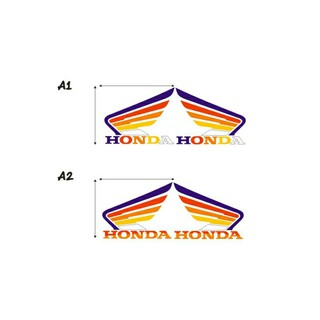 💥สติ๊กเกอร์ติดรถ💥#โลโก้HONDA ✂️สะท้อนแสง3M💯%แบบตัด✂️ 1ชุดมี2แผ่น 📮📮พร้อมส่ง🚀🚀