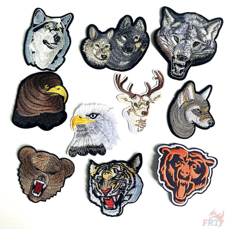 แผ่นผ้าเย็บปักลายสัตว์ 1 ชิ้น（☸ Animals Patch ☸）