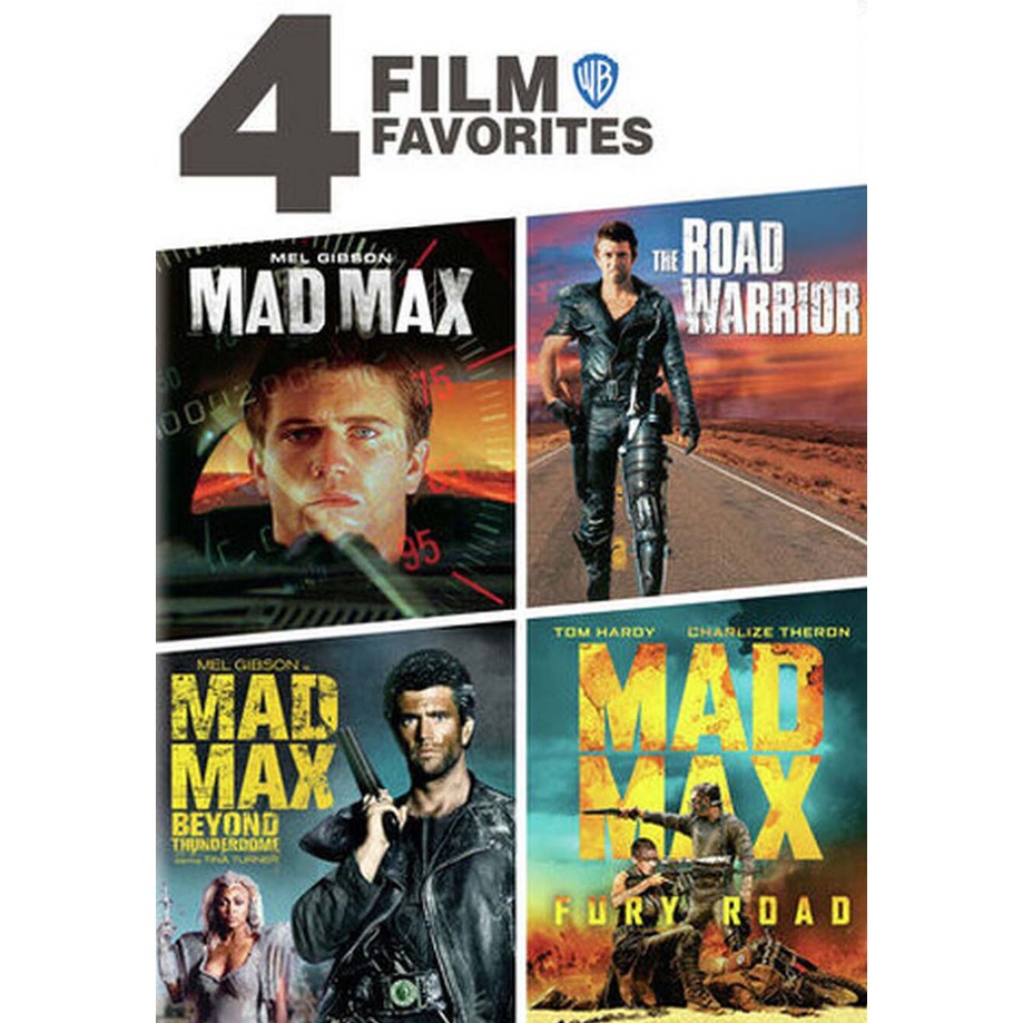Mad Max แมดแม็กซ์ ภาค 1-4 DVD Master พากย์ไทย