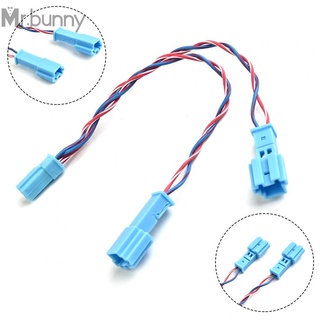 #MRBUNNY#Durable For BMW F10 F11 F20-F32 1 3 5 Ser SPEAKER ADAPTER PLUGS CABLE Y Splitter