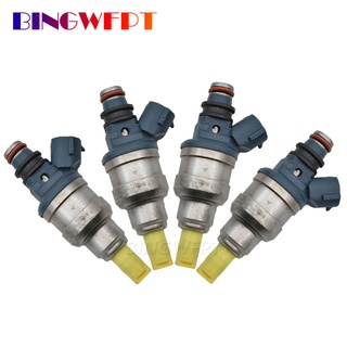 4PCS High Quality Fuel Injectors OEM INP480 INP480 for Mazda MX-6 626 1993 1994 1995 1996 1997 1998 1999 2.0L L4 for For