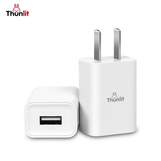 Thunlit หัวชาร์จ USB หัวชาร์ทไฟ 5W 5V/1A อะแดปเตอร์ สำหรับ อุปกรณ์อิเล็คทรอนิ iphone ipad และandroid