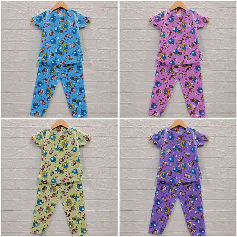 MKids88 - ชุด CP เสื้อยืดเด็กผู้หญิง Unicorn Dolphin