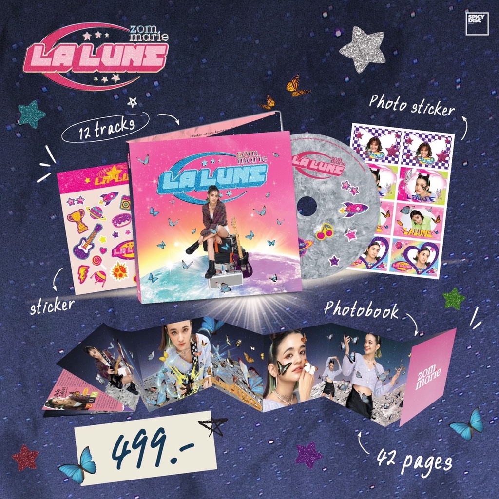 CD Album : ZOM MARIE-LALUNE