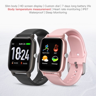 Xiaomi Mijia Smartwatch นาฬิกาสมาร นาฬิกาอัจฉริยะ Thermometer Body Temperature Exercise Heart Rate Ip67 Step Counting