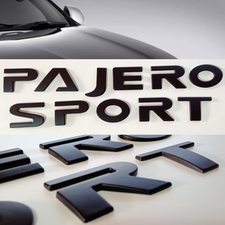 LOGO 3D All New Mitsubishi Pajero Sport (ตัวนูน)