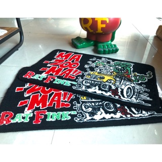 พรมลายหนู RAT FINK พรม RAT FINK