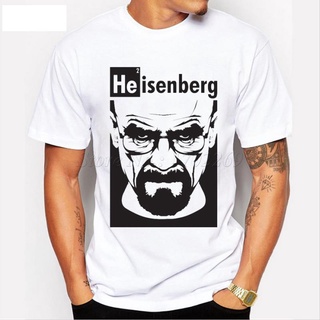 เสื้อยืดผ้าฝ้ายพิมพ์ลายขายดี เสื้อยืด พิมพ์ลาย Breaking Bad Heisenberg คุณภาพสูง สําหรับผู้ชาย 2019