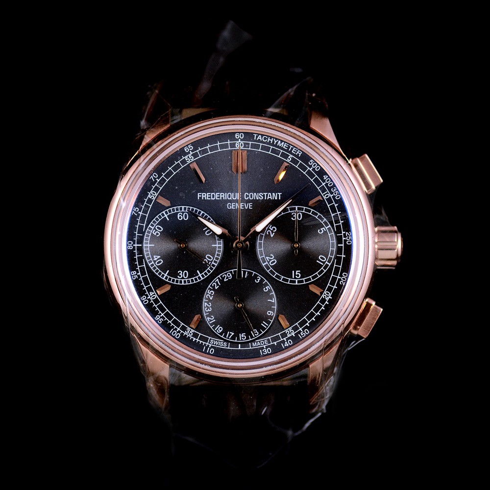 Frederique Constant Flyback Ref Fc 760dg4h4 Chronograph Manufacture ม กล อง ใบopen Serial No Automatic Shopee Thailand