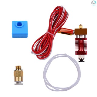 ☀[ready stock]☀Aibecy Metal Hotend Extruder Kit with 0.4mm Nozzle Aluminum Heating Block Silicone Sock 12/24V 40W Compatible with Creality CR-10 CR-10S Ender 3 Ender 3 Pro 3D Printer