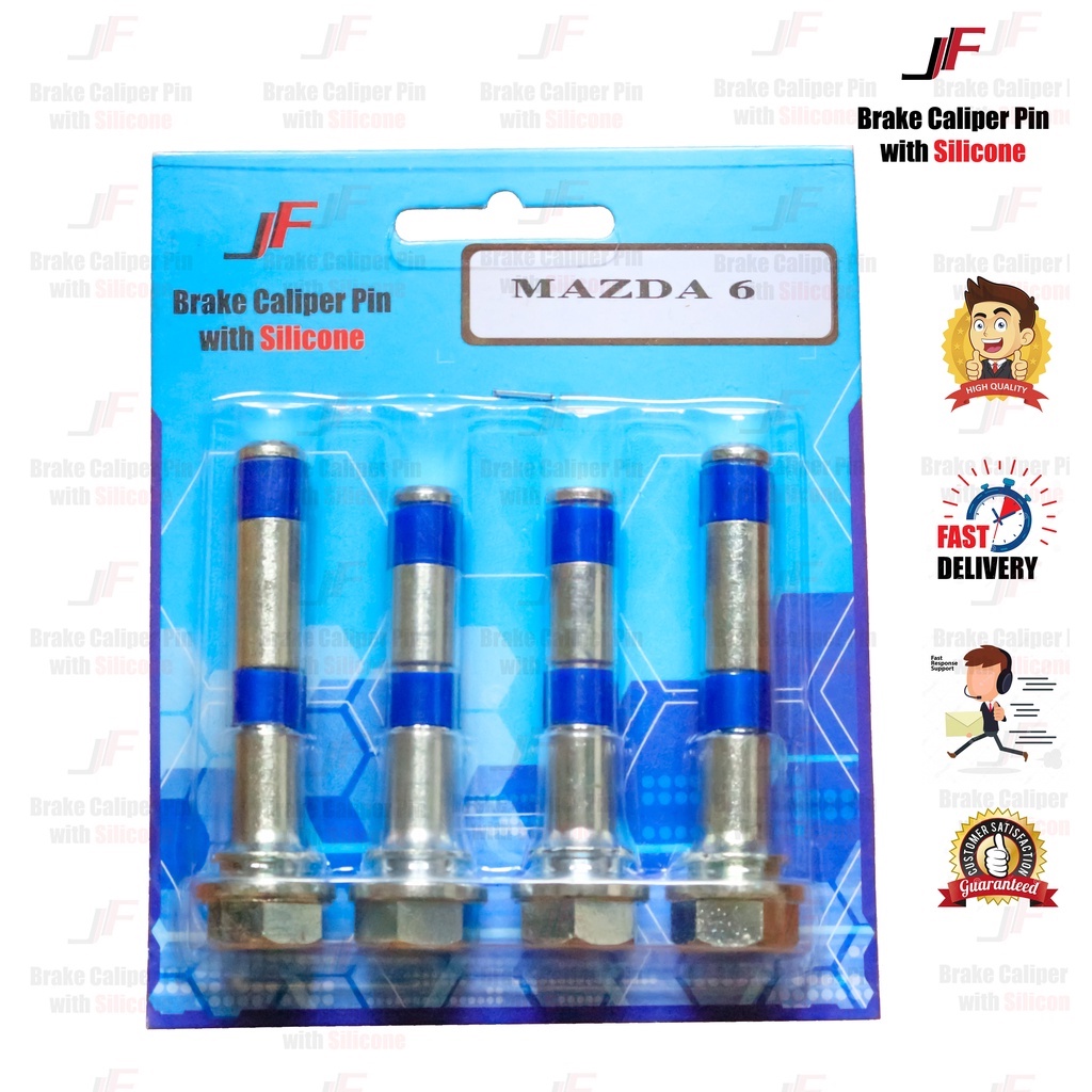 JF Caliper pin (Mazda 6 Mazda 6 GJ 2008-2013 Mazda 6 GL )(ล่าสุด) ใช้ได้กับ (แผ่นหน้า Mazda 6)