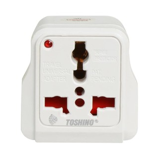 ปลั๊กแปลง ปลั๊กแปลงอเนกประสงค์ 2 ขาแบน TOSHINO DD-P2S ADAPTER DD-P2S TOSHINO