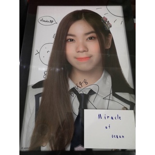 UR USSR SSR signed photo A3 pun ปัญ bnk48 SR