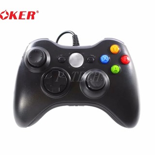 OKER จอยเกมส์ Xbox Joy Stick 360 รุ่น X36 (Black)