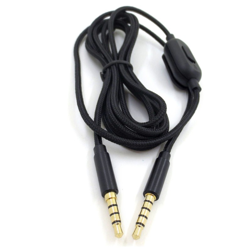 audio earphone cable for astro a10 a40 gaming headset with volume control
