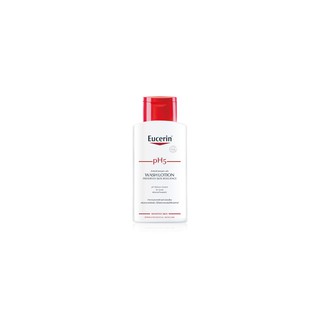 Eucerin PH5 Wash Lotion 200ml  ยูเซอริน อาบน้ำ ควบคุม PH บรรเทาอาการแห้ง คัน เหมาะกับผู้ที่มีปััญหาผิวแห้ง ผิวผู้สูงอายุ