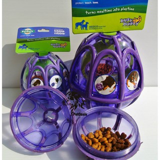 ของเล่นเสริมทักษะสุนัข Busy Buddy : Kibble Nibble (Feeder Ball), PetSafe USA