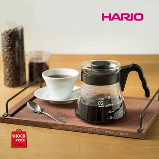 HARIO ฮาริโอะ V60 Coffee Server 01 เหยือกเสิร์ฟกาแฟ  ขนาด 450 ml / VCS-01B