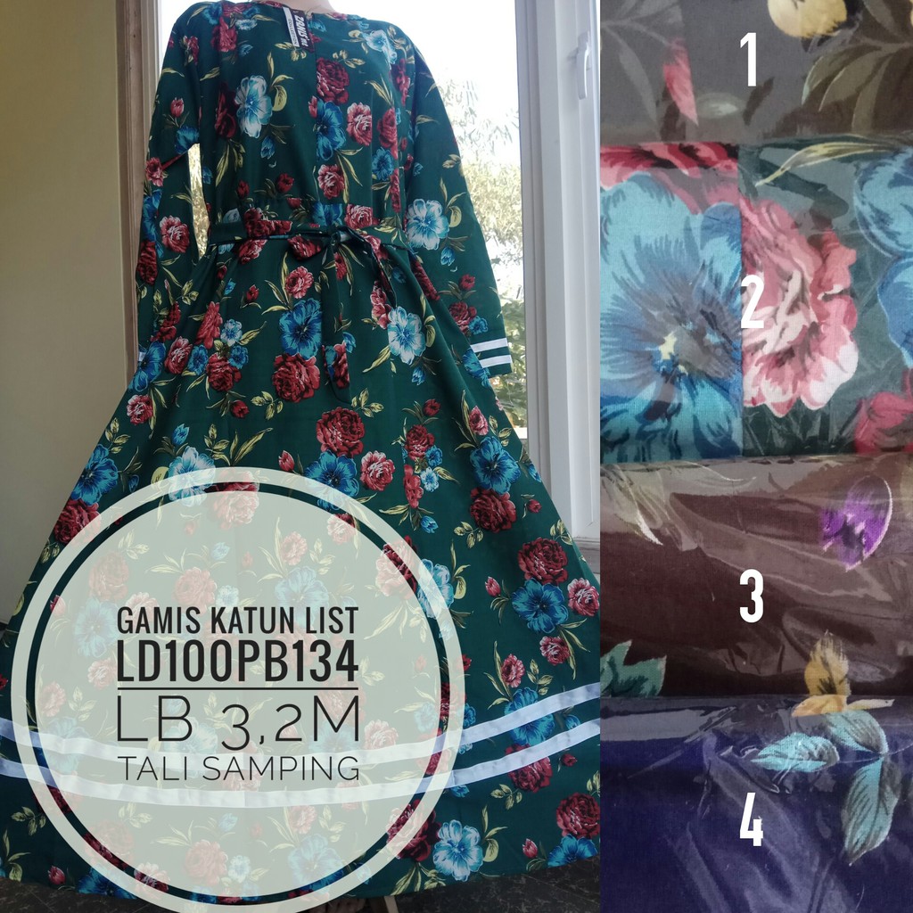 KATUN ZANIS STRIP COTTON GAMIS