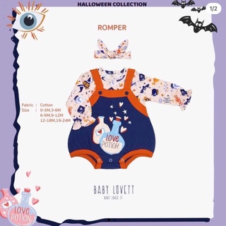 ชุดเด็ก Babylovett romper Halloween size 12-18month