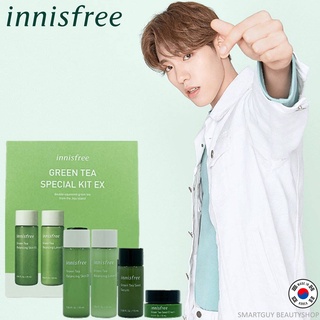 Innisfree Green Tea Special Kit EX 75ml เซ็ตผลิตภัณฑ์ดูแลบำรุงผิวหน้าสูตรสารกัดใบชาเขียวจากเกาหลีของแท้