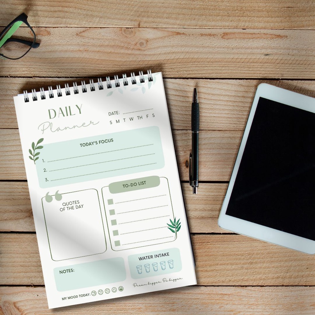 Daily Planner - Daily Planner ขนาด 14.5x21cm
