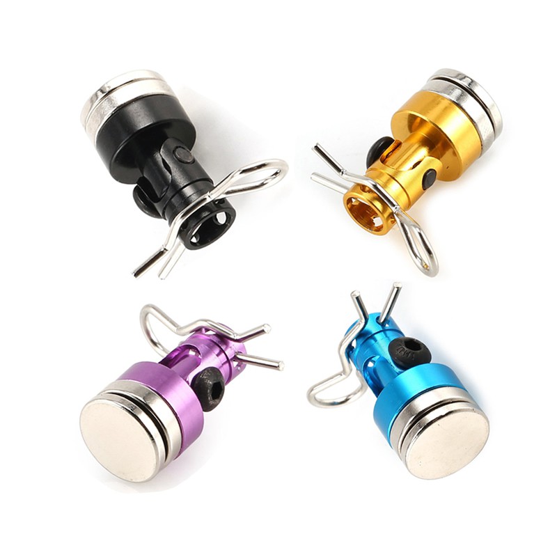 4pcs 1/10 RC รถ Strong แม่เหล็กโลหะคอลัมน์โพสต์สําหรับ Traxxas Hsp Tamiya Redcat Body Mount คลิปรถ A