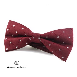 GIORGIO DEL SARTO One-Fold Silk Bow Tie โบว์ไทผ้าไหมหนึ่งจีบ #10