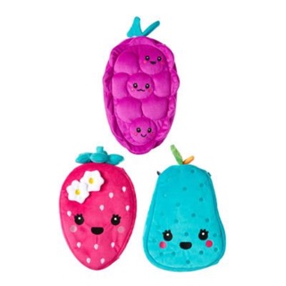 💥กระเป๋าใส่ดินสอ Smiggle แท้ 💯% Smiggle Pencil Case รุ่น Fluffy Fruit Faces นุ่มนิ่มน่าสัมผัส