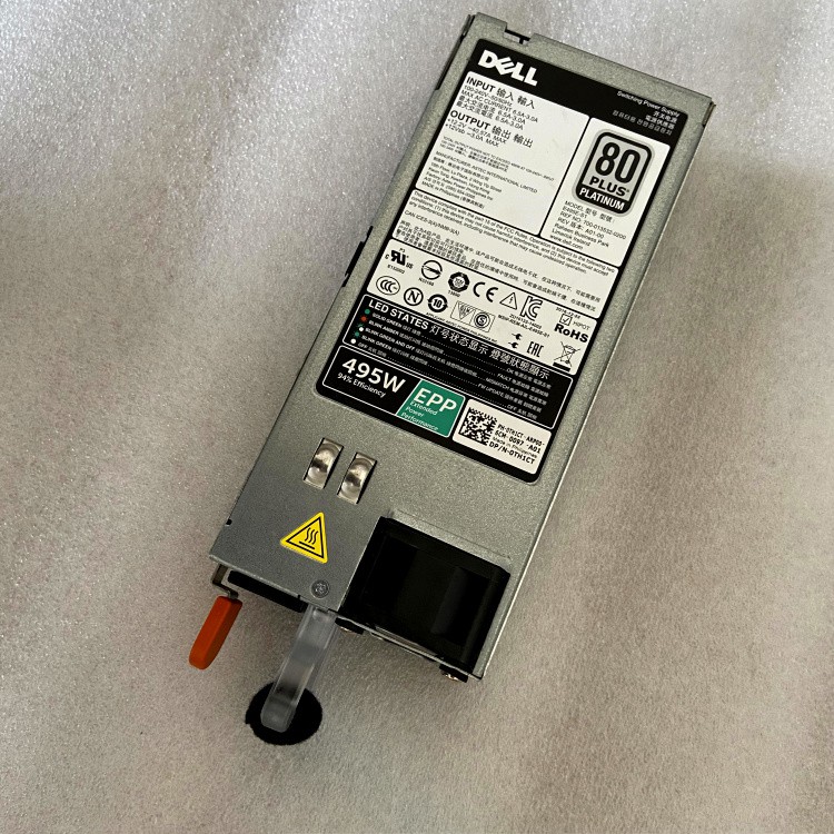 สําหรับ Dell R730 R630 R640 R530 T630 495W R640 9338D D495E-S1 E495E-S1 02FR04750W 0pjmdn G6W6K V1YJ