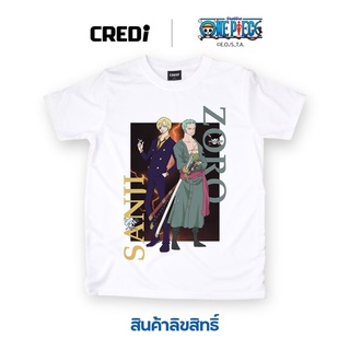 เสื้อยืดผ้าฝ้ายพรีเมี่ยมวันพีซ เสื้อยืดลายการ์ตูน ลิขสิทธิ์ No.239