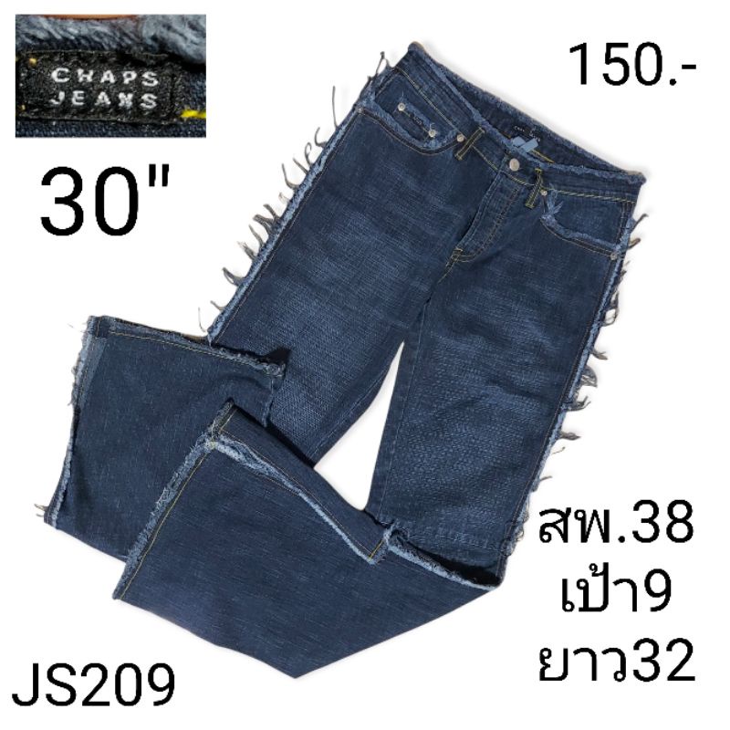 CHAPS JEANS วินเทจ เอวสูง ขาม้าเปิด ของรุ่ย