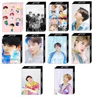 การ์ดอวยพร k - pop bts 220 lomo 32 ใบ