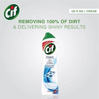 3สูตรพร้อมส่งCif Cleaning Cream 🍋 ขนาด (660g.)ครีมทำความสะอาดขจัดคราบและฆ่าเชื้ออเนกประสงค์
