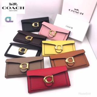 กระเป๋าสตางค์ coach ขนาดใบยาวสามพับ✨มาใหม่ สวยเป๊ะปัง