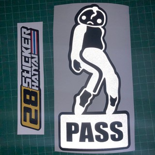 สติ๊กเกอร์ JDM Pass.