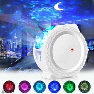 3 In1 Led Star โปรเจคเตอร์ Night Light 6 สี Ocean Wave Galaxy ฉายโคมไฟ