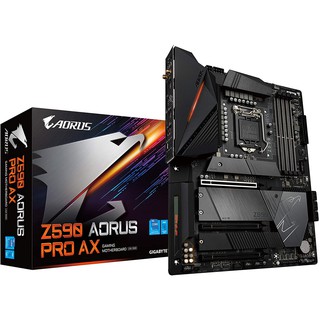 GIGABYTE Z590 AORUS PRO AX (LGA 1200/Intel Z590/ATX/3x M.2) Mainboard Warrenty 3 Year