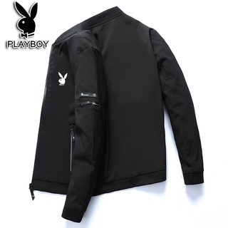 PLAYBOY Mens New Jacket Fall Trend Casual Work Clothes