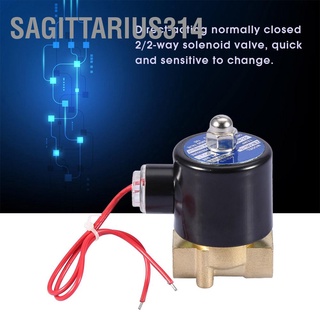 Sagittarius314 Dn10 วาล์วโซลินอยด์แม่เหล็กไฟฟ้า 2 ตําแหน่ง Ac 220V 3/8 นิ้ว