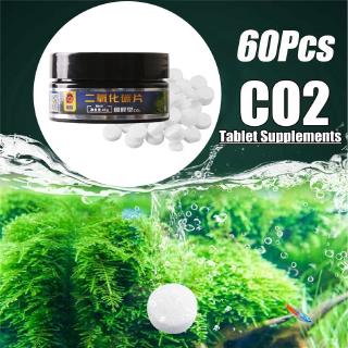 60pcs/bottle Aquarium Fertilizer CO2 Carbon Dioxide Fish Tank Nutrition Tablet